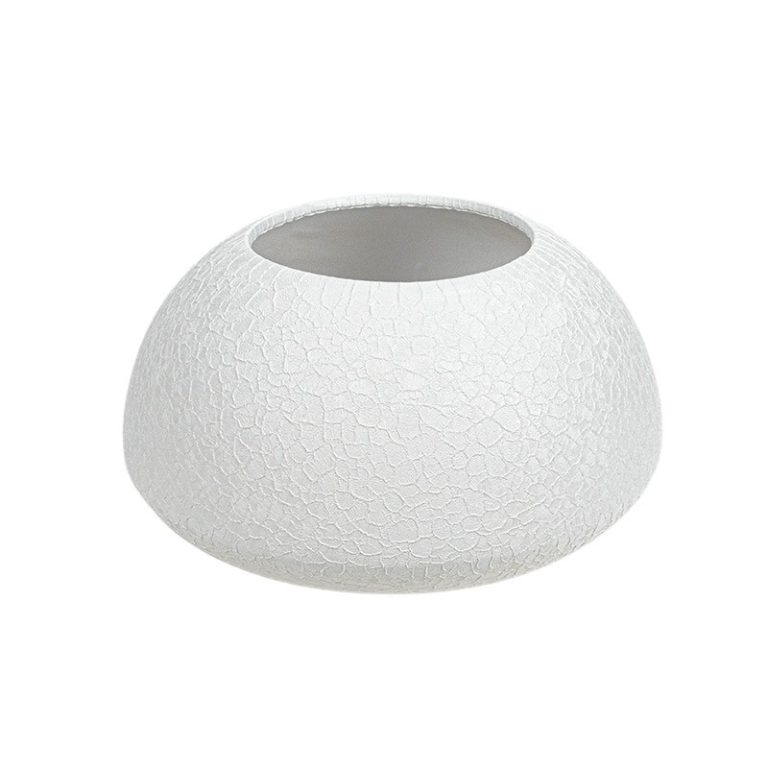 Lisbon Kroko kerámia tál fehér 25x14cm