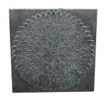 Fali dekoráció akasztós 58x58x2 cm