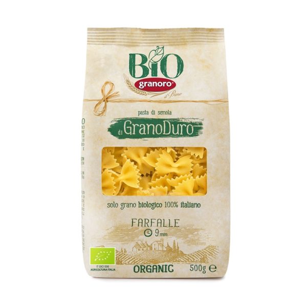 Tészta, bio Farfalle, 500 g