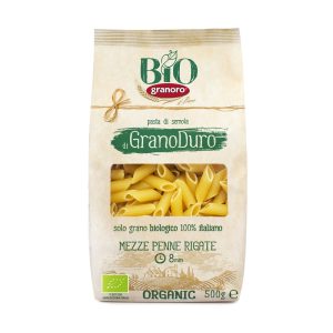 bio tészta Mezzze penne rigate, 500 g