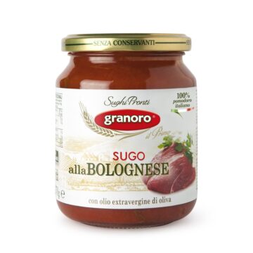 Bolognai paradicsomszósz, Sugo alla Bolognese üveges- 370g,