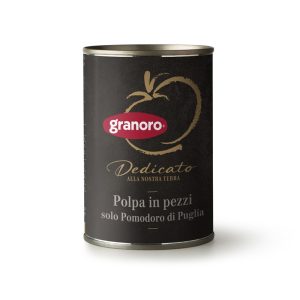 Paradicsom darabolt, Polpa in Pezzi solo pomodoro di Puglia 400 g,