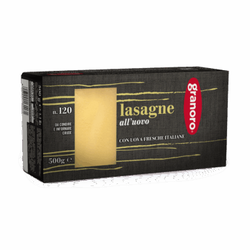 Tojásos durum tészta, Lasagne 500 g,