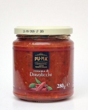 Paradicsomkrém Diavolicchi üveges 280 g