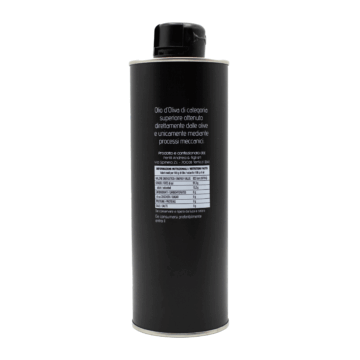 Extra szűz olívaolaj szűrt fém dobozos Coratina 0,5 l