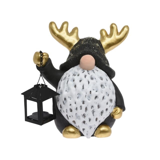 Manó agancsos sapkában