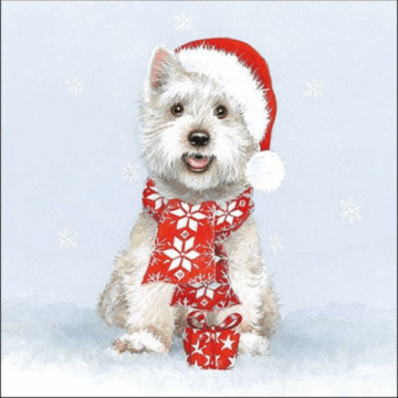 Papírszalvéta Westie 33x33cm