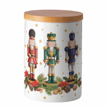 Porcelán konyhai tároló Szakállas Diótörő 13
