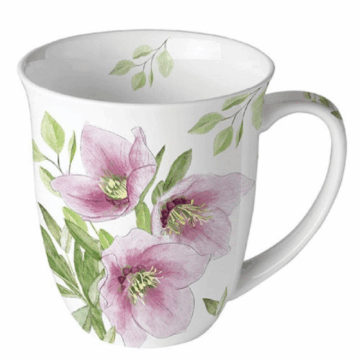 Porcelánbögre Klasszikus Helleborus 0