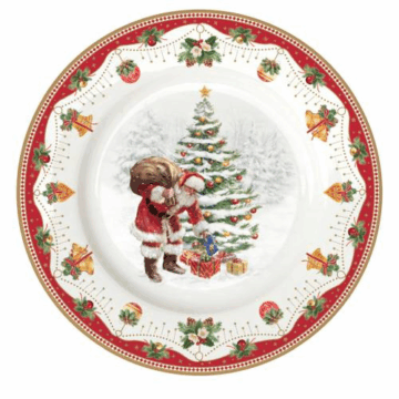 Porcelán desszerttányér 19cm