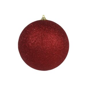 Gömb glitteres 18 cm