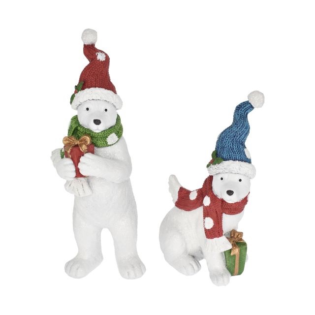 Jegesmedve sapkában ülõ