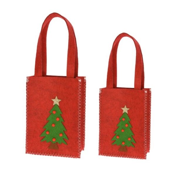 Tasak karácsonyfával 18x10x25 cm