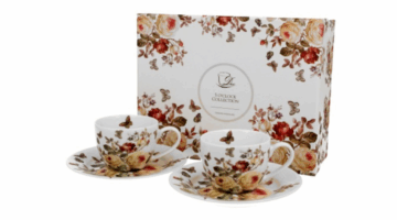 D.G.24272 Porcelán eszpresszócsésze+alj