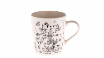 DAK.SAL192037 Porcelánbögre 280ml