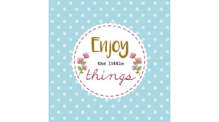 AMB.13310425 Enjoy The Little Things papírszalvéta 33x33cm