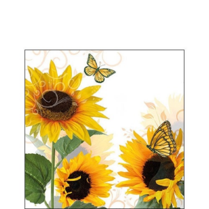AMB.12510115 Sunny Butterfly papírszalvéta 25x25cm