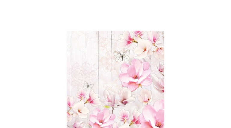 AMB.12512705 Magnolia Garden papírszalvéta 25x25cm