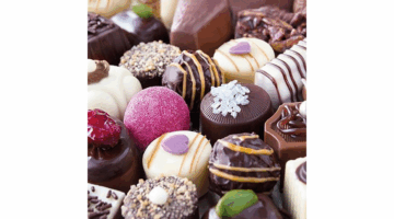 AMB.13314320 Luxury Chocolates papírszalvéta 33x33cm