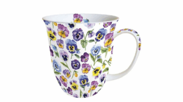 AMB.18414955 Pansy All Over porcelánbögre 0