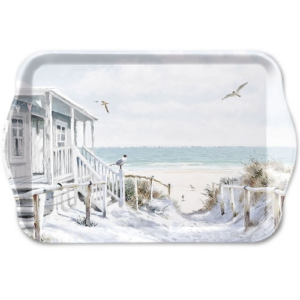 AMB.13713915 Beach Cabin műanyag kistálca 13x21cm