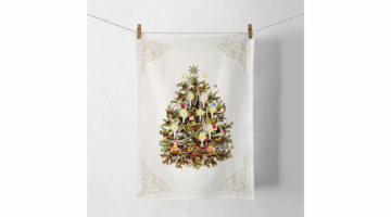 AMB.37815345 X-mas Tree konyharuha 50x70cm