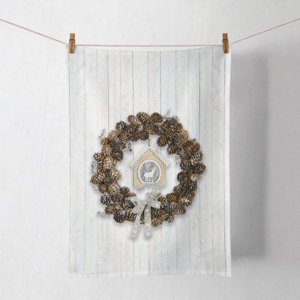 AMB.37815650 Pine Cone Wreath konyharuha 50x70cm