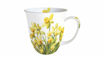 AMB.18416195 Golden Daffodils porcelánbögre 0