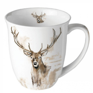 AMB.18417875 Antlers porcelánbögre 0
