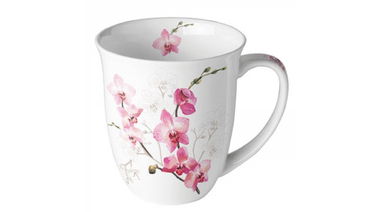 AMB.18417305 Orchid porcelánbögre 0