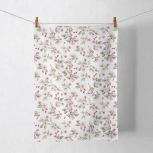 AMB.17818160 Spring blossom white konyharuha 50x70cm