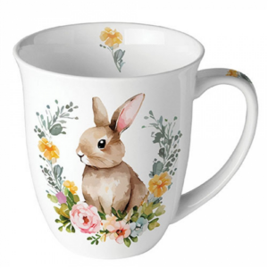 AMB.28419755 Cute Easter rabbit porcelánbögre 0