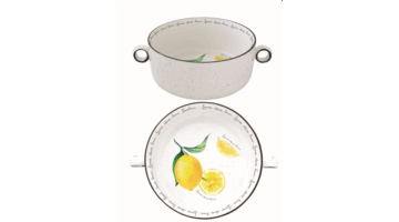R2S.2208AMAL Porcelántál füllel 20cm