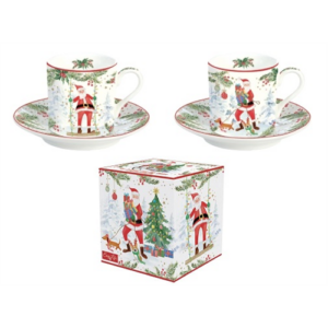 R2S.211JOYF Porcelán eszpresszócsésze+alj 75ml