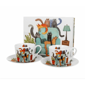 Porceláncsésze+alj