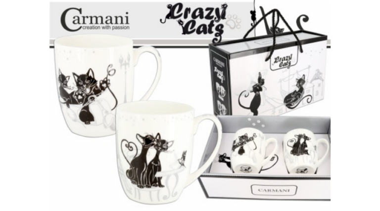 H.C.017-2602 Porcelán bögreszett 2db-os