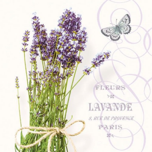 AMB.13311695 Bunch of Lavender papírszalvéta 33x33cm