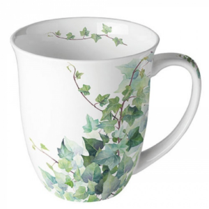 AMB.18417025 Hedera White porcelánbögre 0