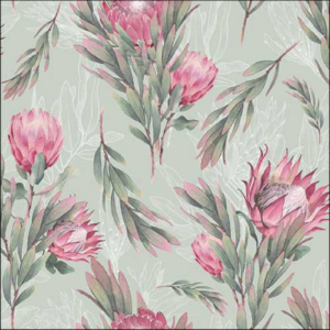 AMB.13318195 Protea green papírszalvéta 33x33cm