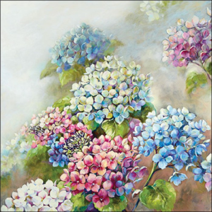 AMB.13319560 Hydrangea shades papírszalvéta 33x33cm