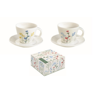 R2S.2205MILL Porcelán eszpresszócsésze+alj 120ml