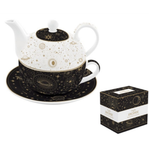 R2S.104CELE Porcelán egyszemélyes teáskészlet 350ml+350ml