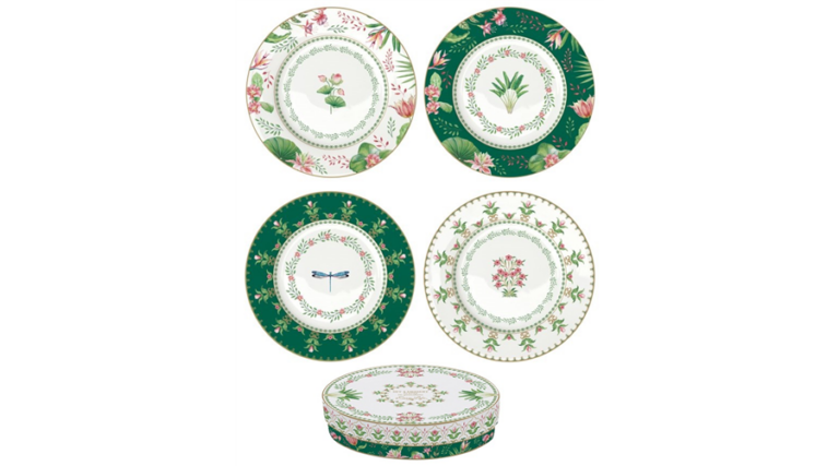 R2S.924BOCH Porcelán desszerttányérszett 4db-os