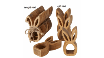 B.G.2044434 Nyuszifej szalvétagyűrű