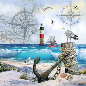 AMB.13315090 Anchorage papírszalvéta 33x33cm