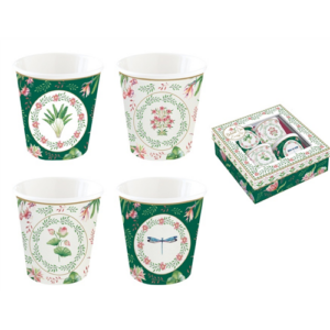 R2S.176BOCH Porcelán kávéspohár 4db-os szett