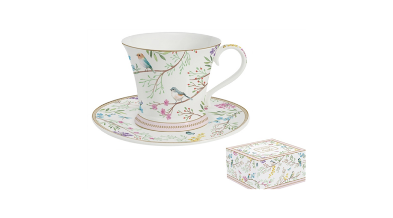 R2S.1786BIME Porceláncsésze+alj 200ml