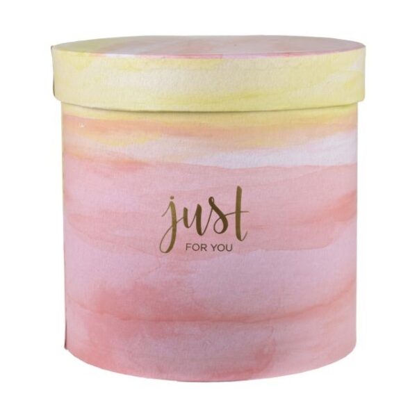 Kalapdoboz "Just for you" felirattal