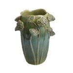 Váza 3D lótusz mintával 27