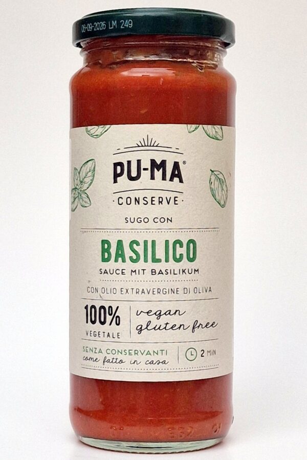 Bazsalikomos paradicsomszósz, üveges 320g